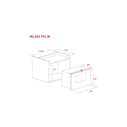 Kuchenka mikrofalowa TEKA WISH ML 825 TFL 40590640